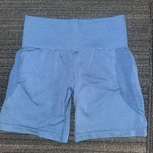 Nvgtn Women's Blue Gym Shorts (Navigation)